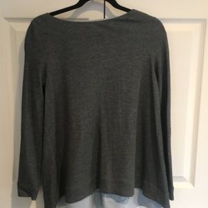 COS Essentials Charcoal Grey Swing Tee